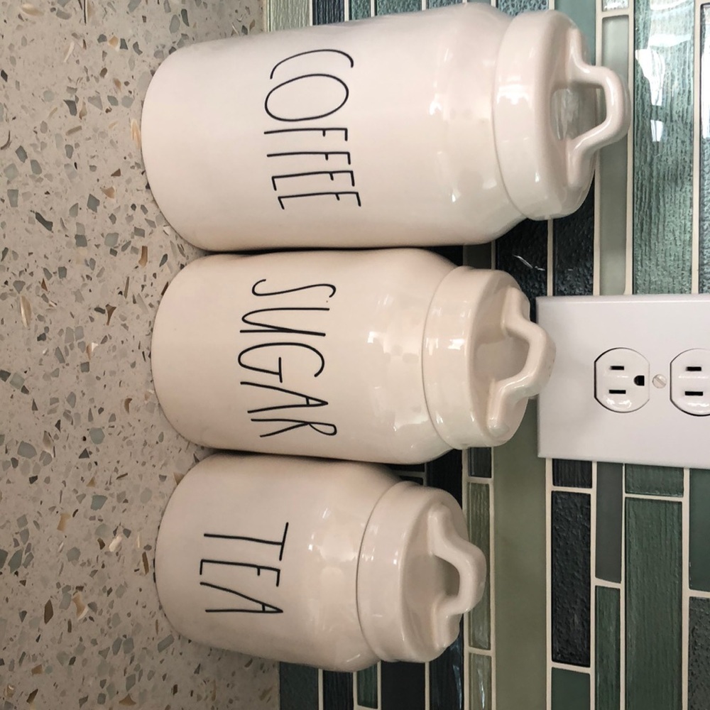 Rae Dunn canisters